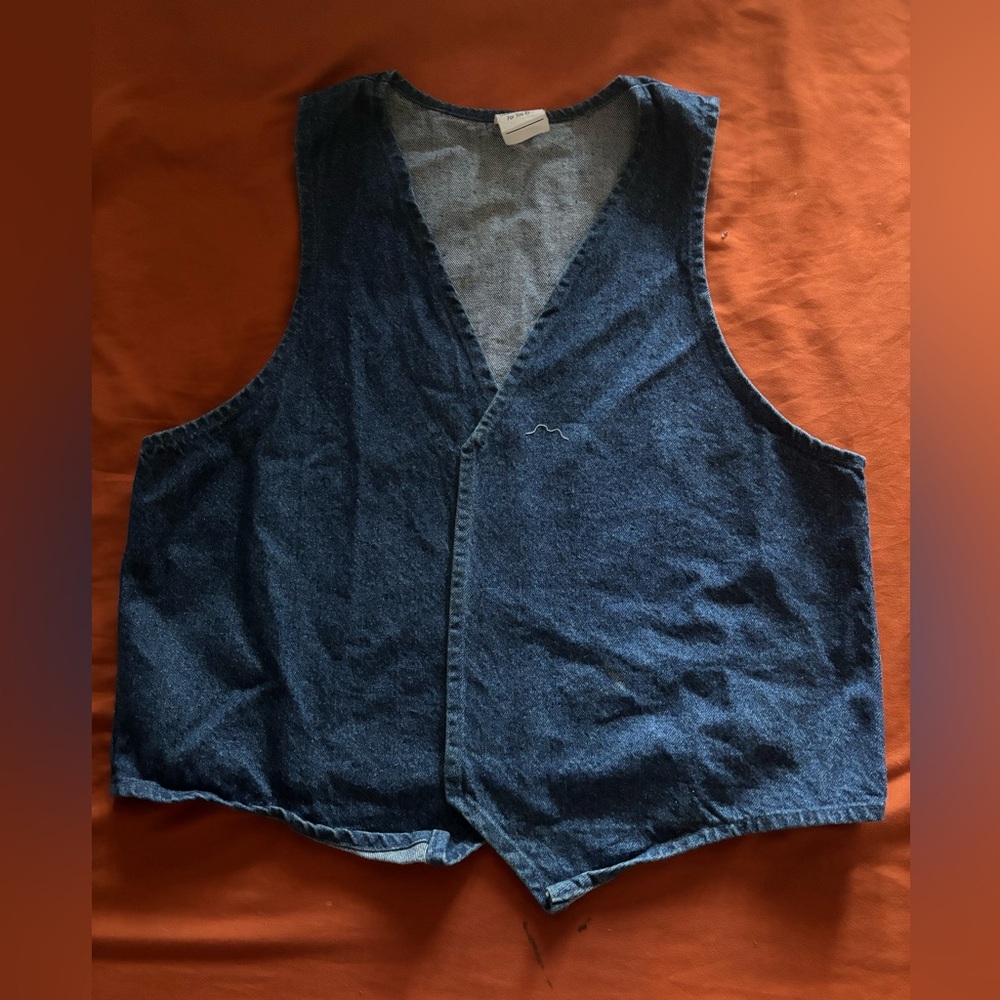 Denim vintage Vest large